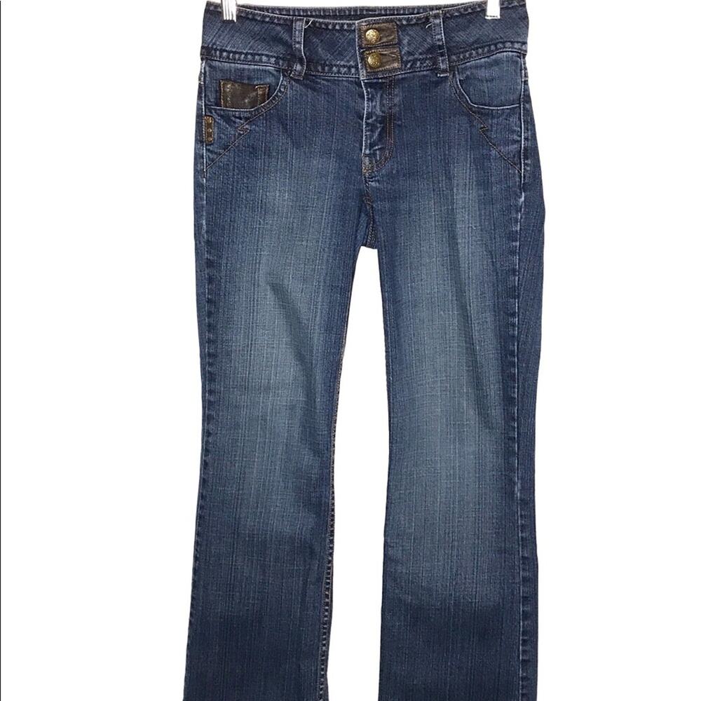 Cabi Size 2 Contemporary Fit 895R Jeans-Boot Cut Flare-Medium Wash